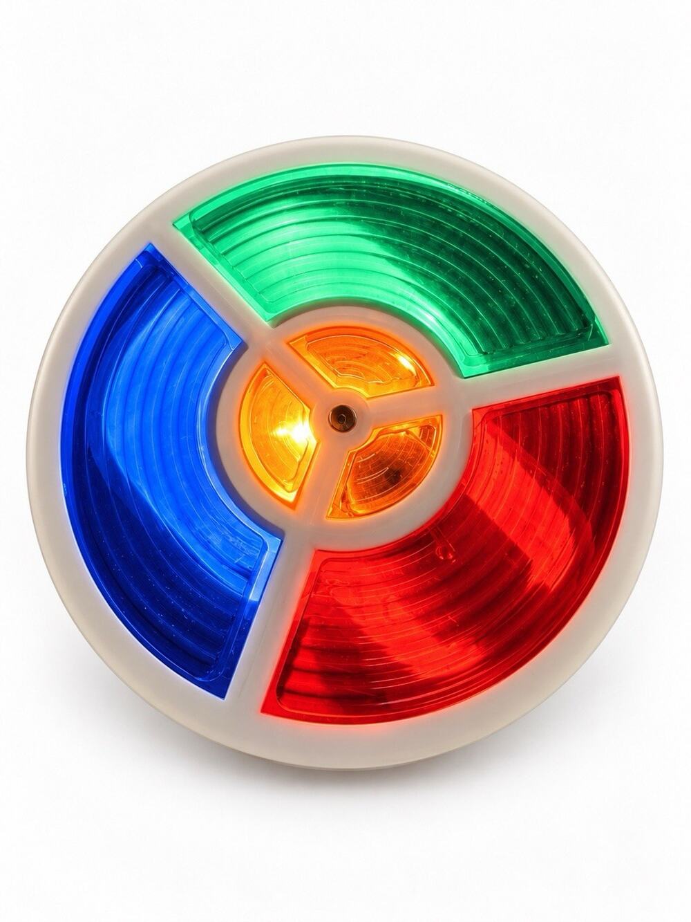 Vintage Snapit Colortone Roto-Wheel Christmas Tree Color Wheel WORKS MCM